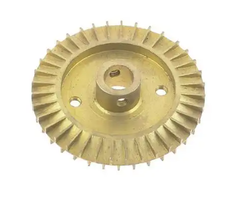 Brass Alloy Impeller CNC Machining